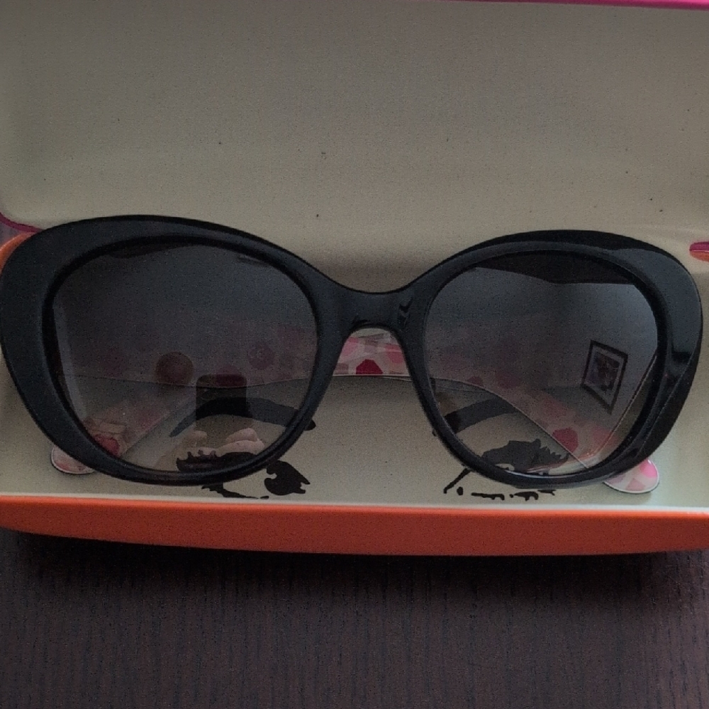Kate Spade Franca Sunglasses in Dark Tortoise Shell